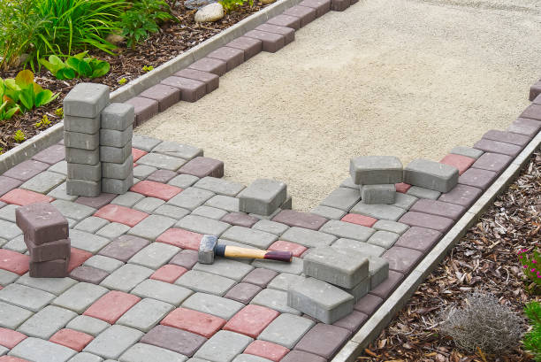 Residential Paver Driveway in Hope, IN